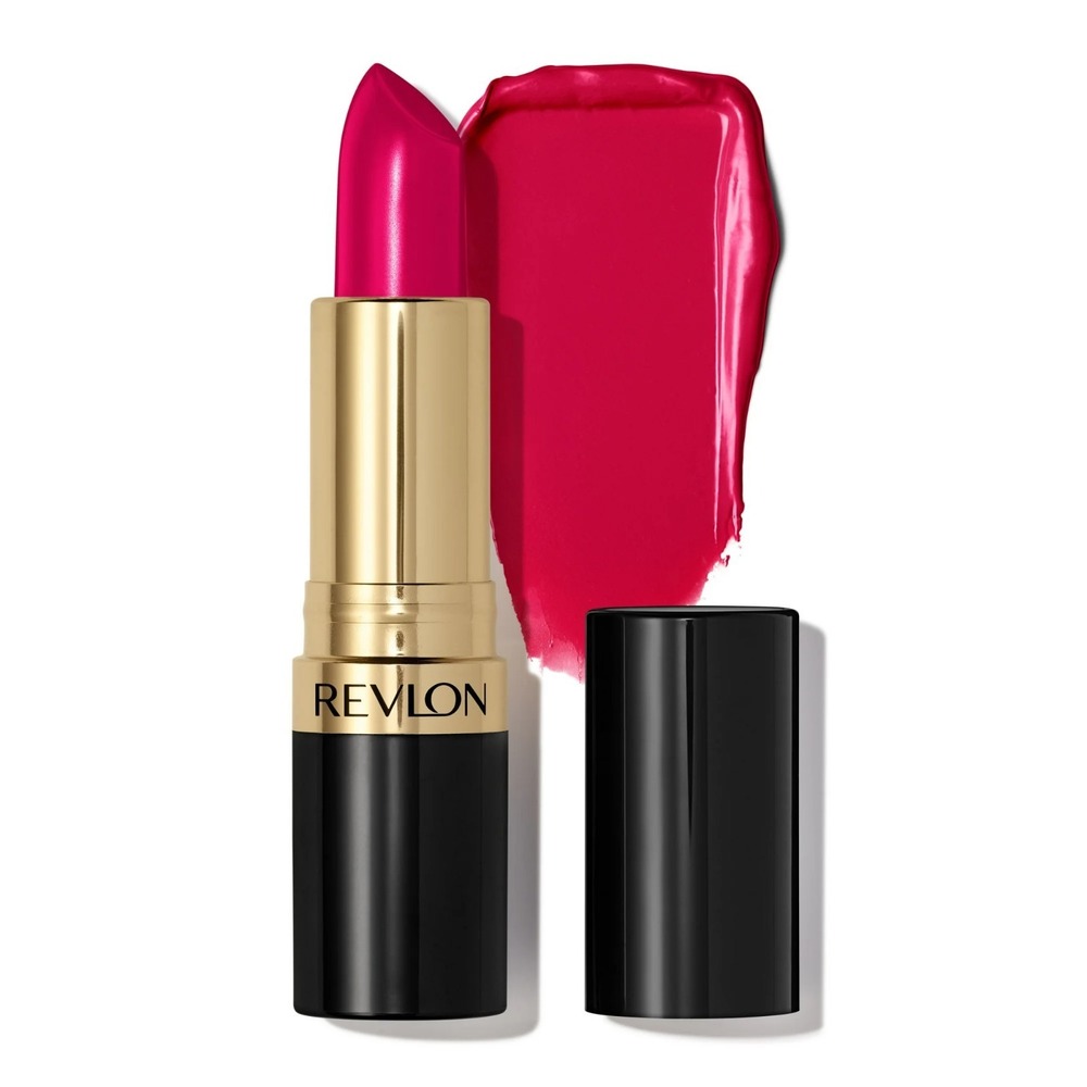 Revlon Super Lustrous Creme Lipstick, Creamy Formula, 440 Cherries in the Snow,